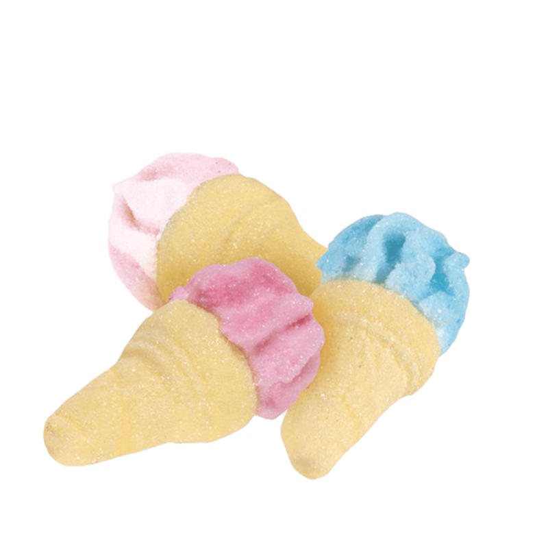Marshmallow Ice Cream Cone
