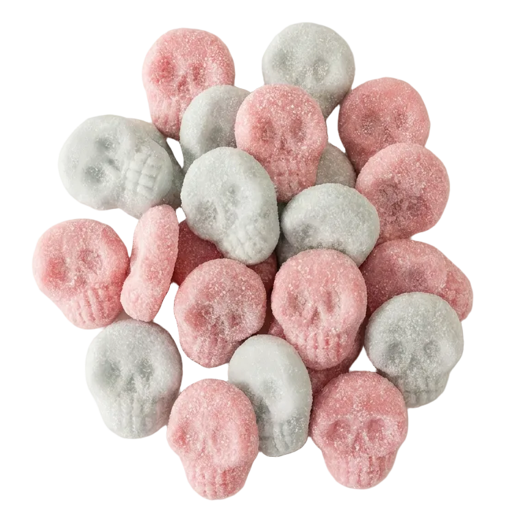 Bubblegum Foam Skulls