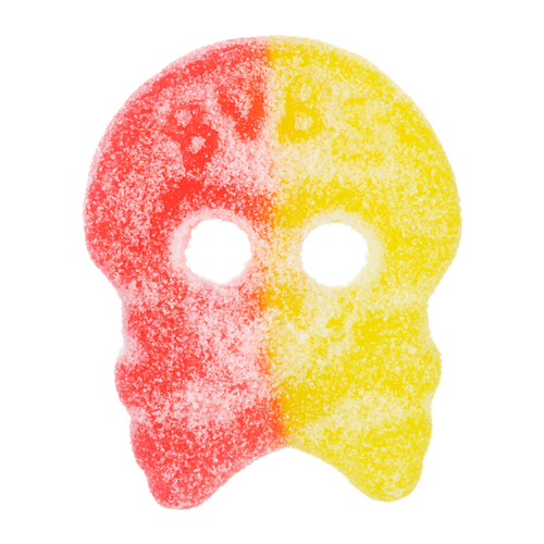 Bubs Sour Lemon Raspberry Skulls