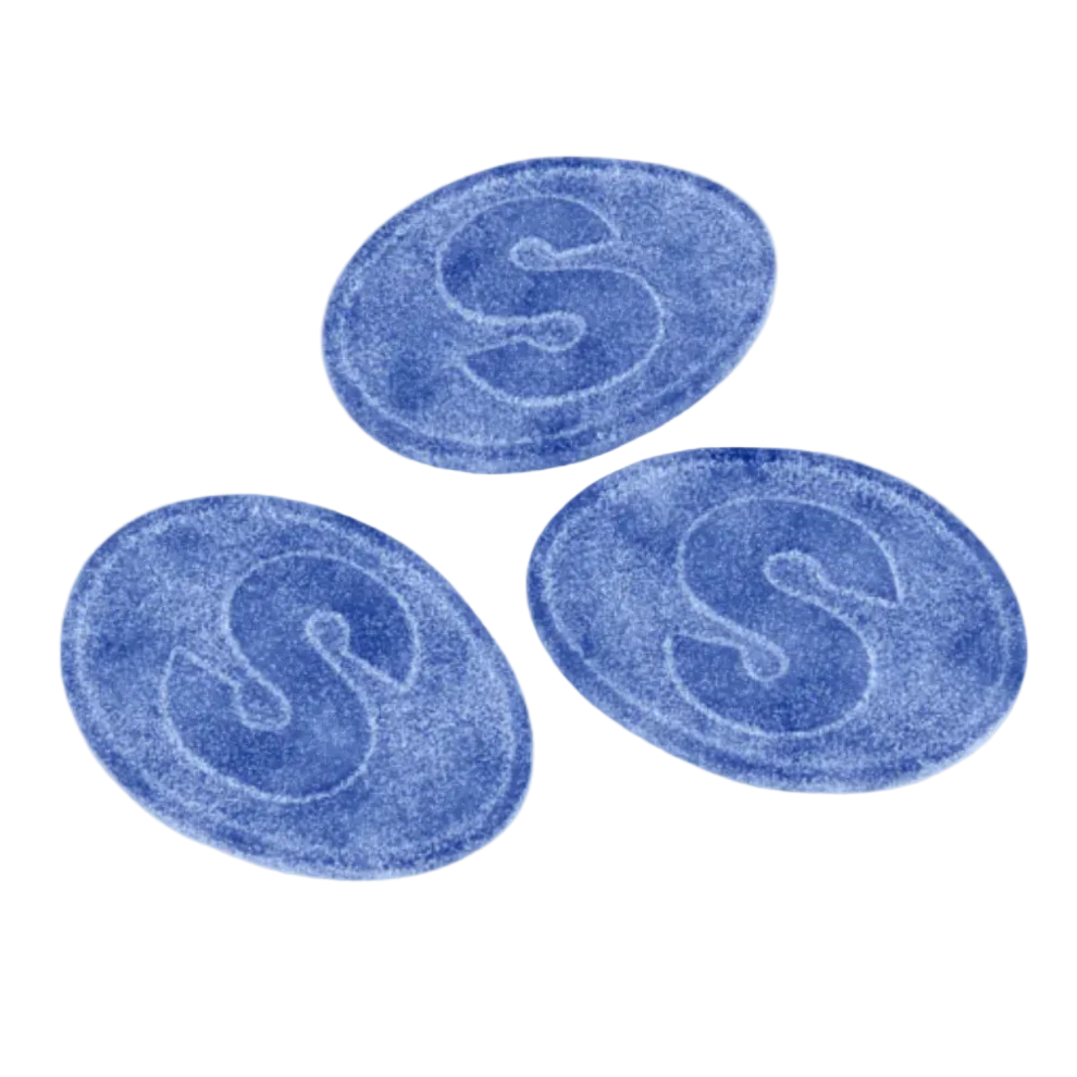 S-märke Sour Blue Raspberry