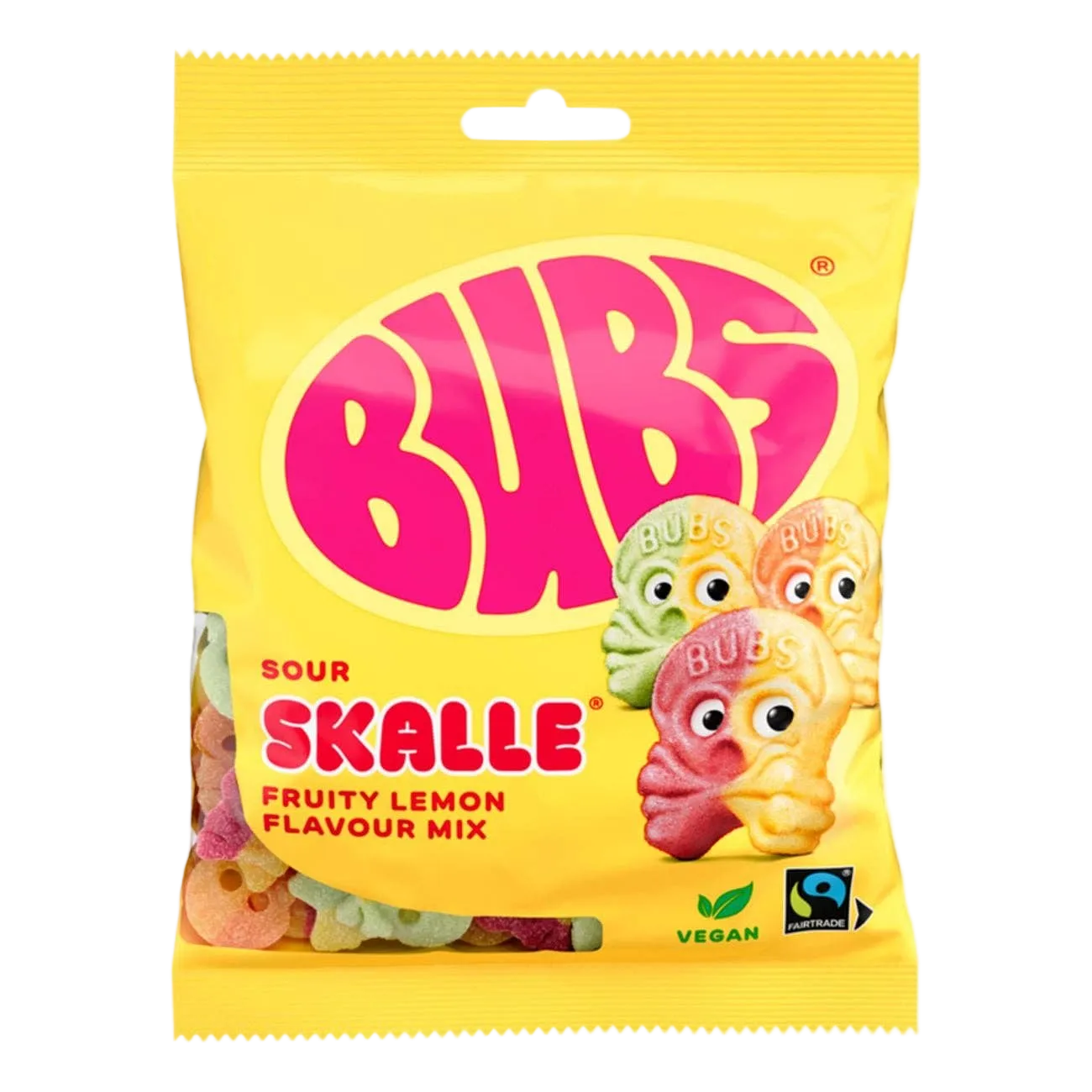 Bubs Sour fruity Lemon 90g
