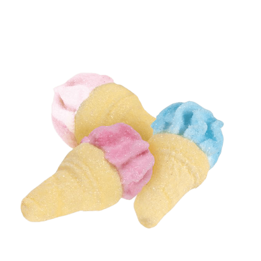 Marshmallow Ice Cream Cone